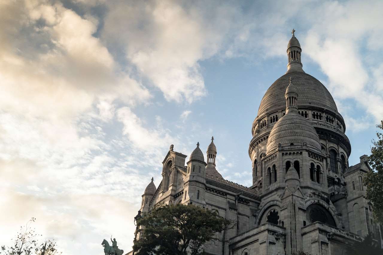 photo du sacrée cœur à Montmartre
